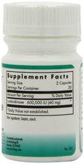 Nutricology Lumbrokinase capsules dispense scene highlights easy daily dosage.