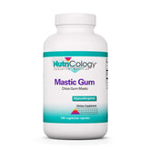 Nutricology Mastic Gum capsules in bottle support GI health.