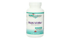 Nutricology Multi-Vi-Min bottle front for daily wellness.