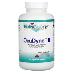 Nutricology Ocudyne II Vegicaps bottle for daily wellness support.