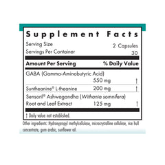 Nutricology Zen Adapt capsules closeup highlighting convenient vegetarian stress relief