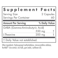 Close-up of Nutricology ZenMind capsules showing GABA and L-Theanine blend for relaxation