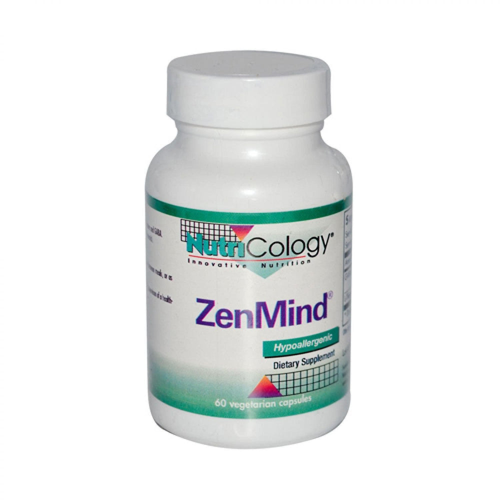 NutriCology ZenMind capsules for calm focus and relaxation