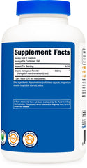 Nutricost label close-up with per-pack serving size noted