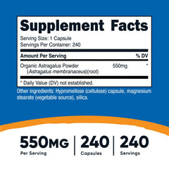 Nutricost packaging highlights non-GMO, gluten-free formulation for clean supplementation