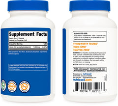 Nutricost B12 packaging emphasizing methylcobalamin 1000mcg and vegetarian formula