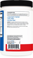 Nutricost BCAA + Hydration Fruit Punch scoop enables easy dosing for recovery