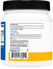 Nutricost BCAA Orange Mango drink in a glass, easy to mix on-the-go.