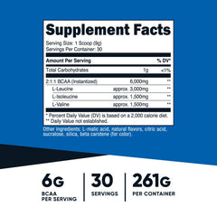 Nutricost BCAA Pineapple scoop inside, easy measurement for consistent servings
