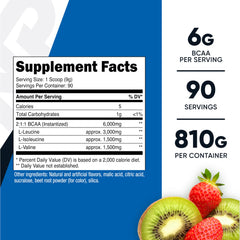 Nutricost BCAA Powder scoop for easy mixing in water or beverages