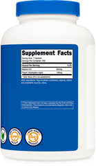 Nutricost Betaine HCl Pepsin 790mg bottle capsules inside shows compact vegetarian capsules.