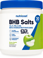 Nutricost front label showing green apple flavor and 30 servings benefit