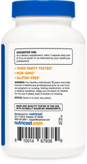 Nutricost Bioperine absorption-boost image on the bottle for enhanced uptake.