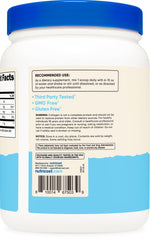 Nutricost collagen peptides powder with scoop highlights convenient serving for smoothies