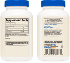 Bottle cap of Nutricost Colostrum showing secure closure and labeling.