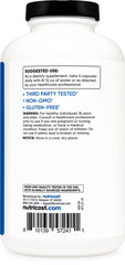 Nutricost packaging shows non-GMO and gluten-free indicators
