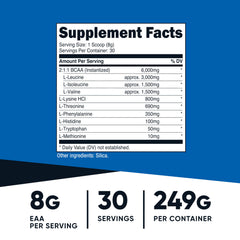 Nutricost EAA powder scoop image for consistent serving of EAAs