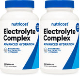 Nutricost Electrolyte Complex bottle-front view for on-the-go hydration