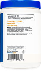 Nutricost Glucomannan GMP facility seal indicating trusted production standards