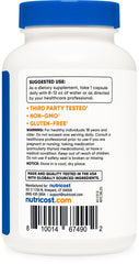 Nutricost iodine in-hand bottle demonstrating convenient daily supplementation.
