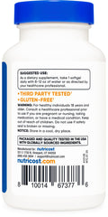 Nutricost Lycopene ingredients gluten-free, non-GMO formula.