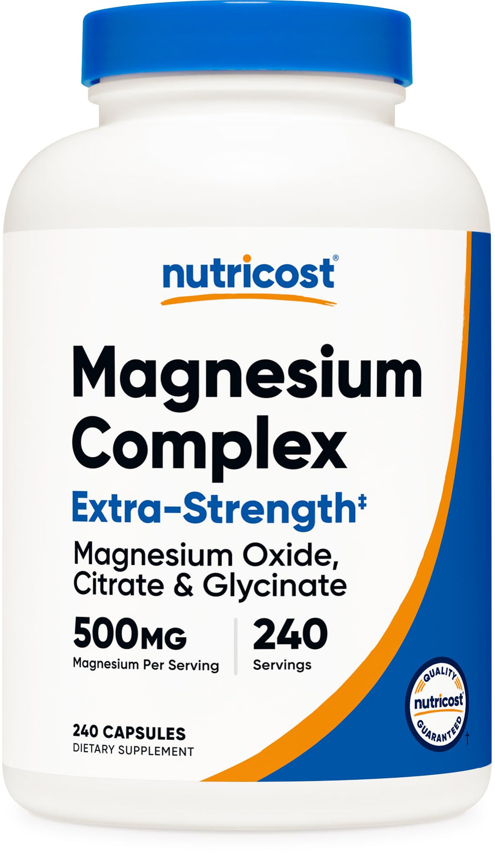 Nutricost Magnesium Complex bottle for daily wellness support
