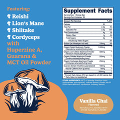 Nutricost Nutrizen Vanilla Chai ready-to-mix setup for quick daily preparation.