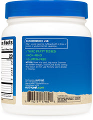 Organic packaging label on Nutricost beet root powder conveys non-GMO and gluten-free values.