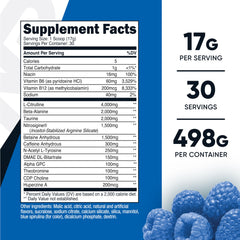 Nutricost Pre-X Xtreme scoop beside bottle for easy serving