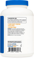 Nutricost Tart Cherry bottle on shelf indicating easy daily intake