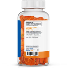 Nutricost Vitamin C Gummies show vegan, gluten-free, GMO-free labels for diet compatibility