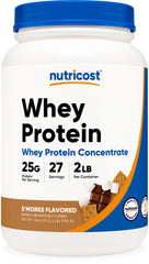 Nutricost Smores whey protein bag for quick post-workout shakes
