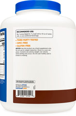 Nutricost nutrition facts panel shows protein amount per scoop