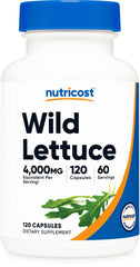 Nutricost Wild Lettuce Extract bottle front for daily wellness support