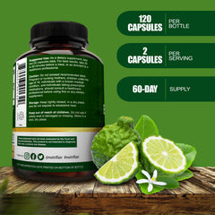 NutriFlair Italian bergamot extract label highlights polyphenols.