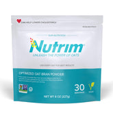 NUTRIM Oat Bran Powder with 750mg beta-glucan per serving for heart-friendly soluble fiber