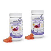 NutriMagic Brain Booster bottle with 2-pack display for kid focus support.