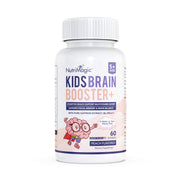 NutriMagic Kids Brain Booster gummies with Affron saffron support focused study sessions.