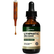NutriMuse Lymphatic Drops bottle with elderberry emphasis for immune support and gentle detox