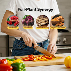 NutriNeat Cayenne Pepper Drops ingredients panel shows key botanicals