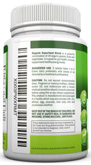 NutriONN Organic Super Greens capsules supporting digestion and energy.