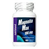 NutriStand Magnolia Max bottle close-up offering calm, natural stress support.
