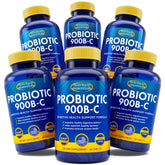 Nutrition Essentials probiotic bottle front for daily gut support on the go