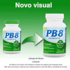 Close-up of Nutrition Now PB8 Acidophilus Veg capsules for vegetarian probiotic use.