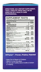 Nutritional Therapeutics Healthy Aging NTFactor capsules offering cellular energy support.