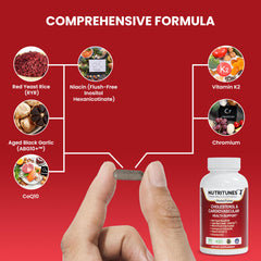 Nutritunes ABG10 aged black garlic extract, premium ABG10+ for heart support.