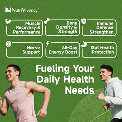 NutriVivency bottle on a desk ready for home or office use