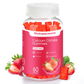 Nutrwarmmm calcium citrate gummies bottle for daily bone support
