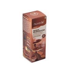 Nuvedo Reishi dual-extract formula close-up.