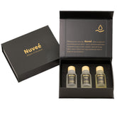 Nuveé Midnight in Paris 20ml bottle ready for serene diffusion in a cozy space.
